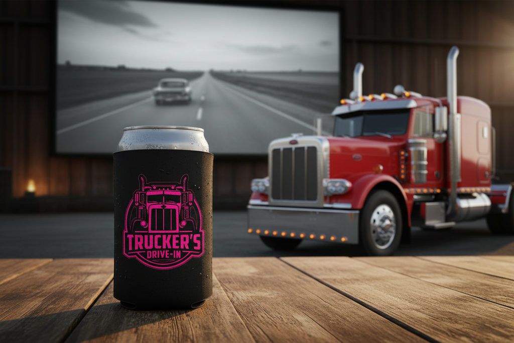 Trucker's Drive-In Koozie