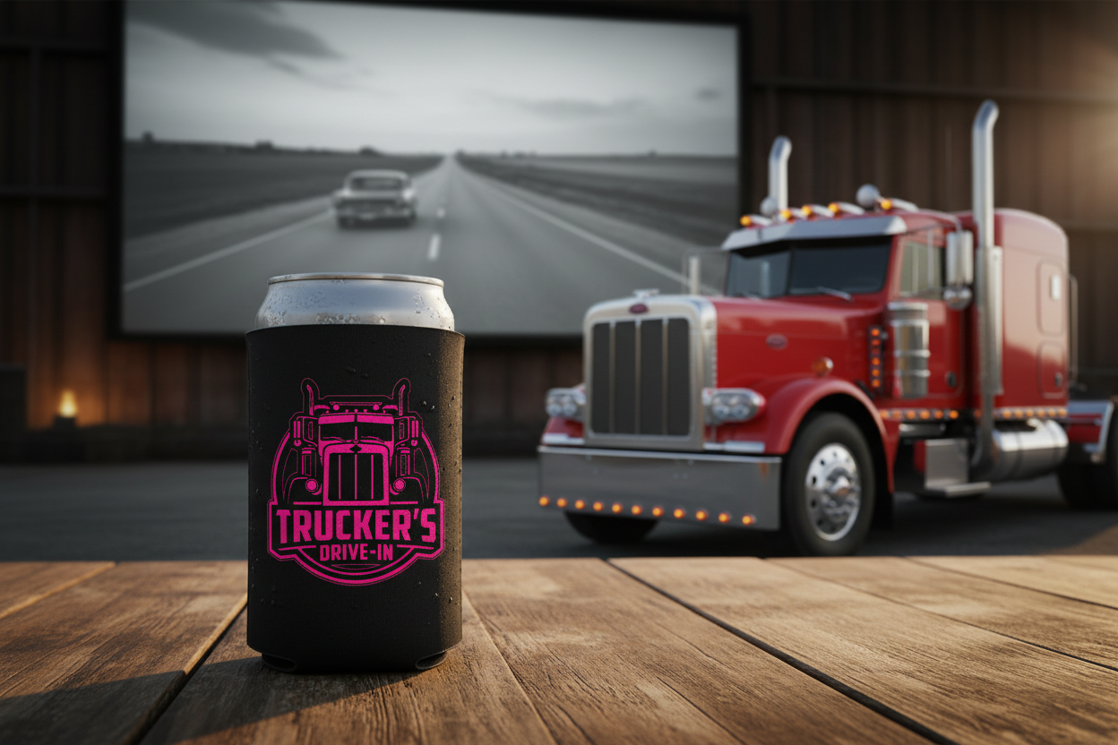 Trucker's Drive-In Koozie