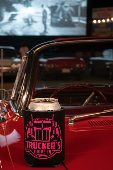 Trucker's Drive-In Koozie